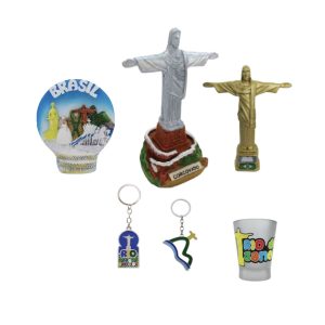 souvenirs inspirados no cristo redentor